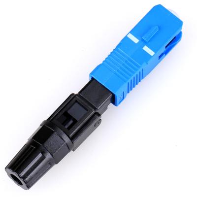 China FTTH Hot Melt Field Assembly Fiber Optic Fast Connectors Sc Upc High Reliability for sale