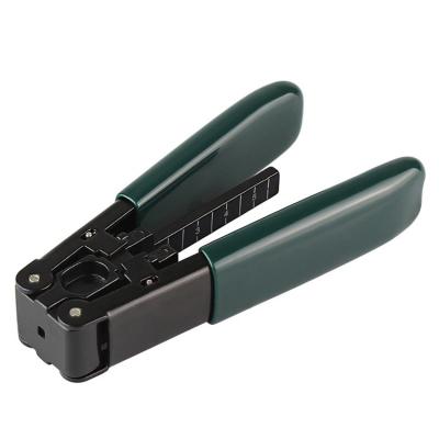 Chine strip-teaseuse de câble d'interface de Ftth de tampon de pinces d'outils de câble optique de fibre de veste de longueur de 115mm à vendre