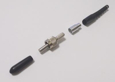 China Conectores del cordón de remiendo de la fibra de APC Upc de la industria médica con la virola del metal en venta
