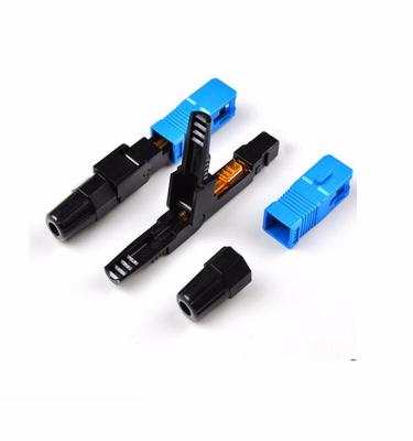 China FTTH SM MM Fiber Optic Fast Connectors for sale