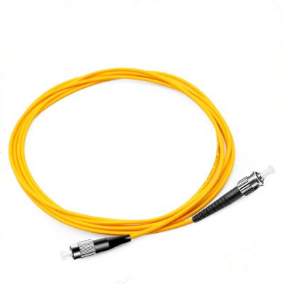 China Cable del remiendo de la fibra del solo modo del SM los 2.0mmx3m, puente a una cara de la fibra del ST de FC en venta