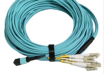 China OM4 Fiber Optic Patch Cord for sale