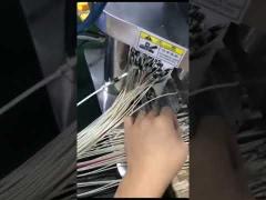 SC LC FC ST MU Fiber Patch Cord Manufacturing Machine Vertical Pneumatic Crimping Machine