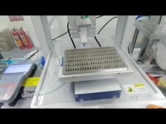 Dispensador de epoxi de fibra óptica automático