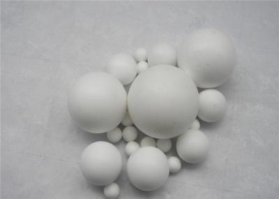 China White Plastic Molded Parts  / Ptfe Solid Plastic Balls Coloured Customized for sale