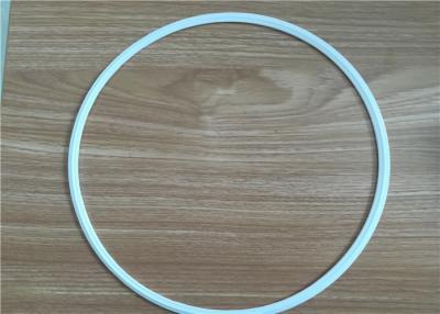 China Pure PTFE Flat Washer Backup Ring / Mechanical White  Seal Ring Pump Parts for sale