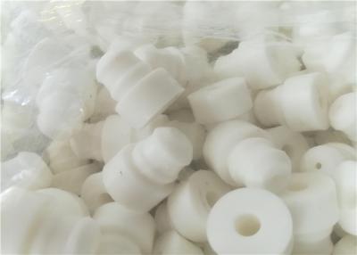 Chine Le plastique de usinage durable moulé partie le bloc 100% de glisseur de téflon de la Vierge PTFE à vendre