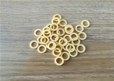 China Yellow Low Friction PTFE Flat Washer , Virgin  Flat Ptfe Gaskets Custom Size for sale