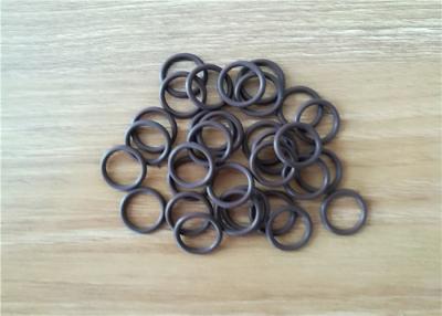 China Brown FKM 75 Rubber O Ring Seal 20 - 90 Shore A Hardness Alkali Resistant for sale