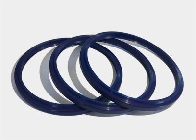 China PU DH Dust Seal Ring For Hydraulic Cylinder / LBH Rubber Dust Seal Blue Color for sale