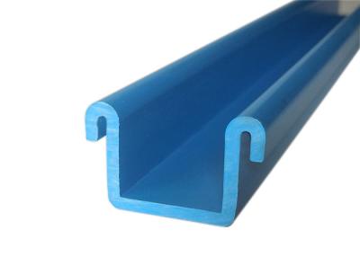 China Milling Plastic Molded Parts PVC Plastic Profile Extrusion Customized U Shape for sale