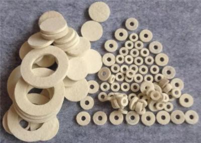 China Wool Felt Gaskets Industrial PTFE Flat Washer Wool Felt Washer Customized Size Oil Seal for sale