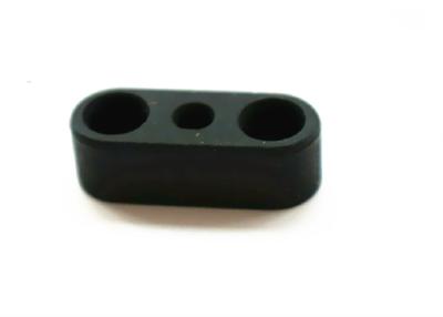 China Customized Molded Rubber Parts / Synthetic Rubber Plug Parts Smooth Surface for sale