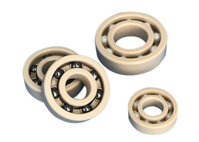 China Groove Ball Peek Bearing Automotive Oil Seals Plastic Ball Bearing For Machinery for sale