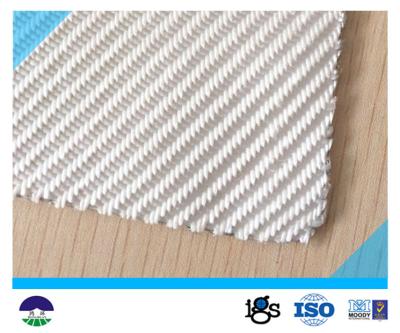 China White Polyester Woven Multifilament Geotextile For Construction for sale