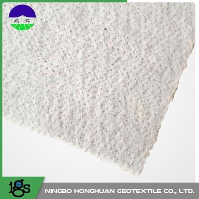 China White / Grey PET Filament Non Woven Geotextile Fabric 200GSM 4.5m Width for sale