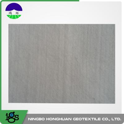China White / Grey 100% Polyester Continuous Filament Nonwoven Geotextile Filter Fabric for sale