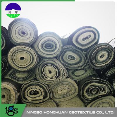 China Nonwoven / PP Woven Composite Geotextile For Road Construction for sale