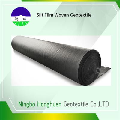China 80kn / 80kn Woven Geotextile Reinforcement Fabric Swg80-80 High Strength for sale