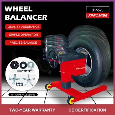 China Balanceador de roda manual de caminhão móvel 1200 mm 1000 mm diâmetro do pneu à venda