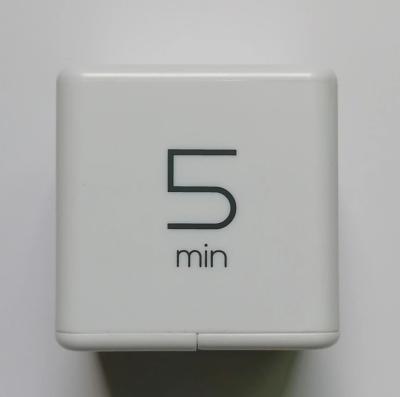 China OEM ABS Material cube timer kitchen timer skincare timer excersize timer manager timer for adults and kids for sale