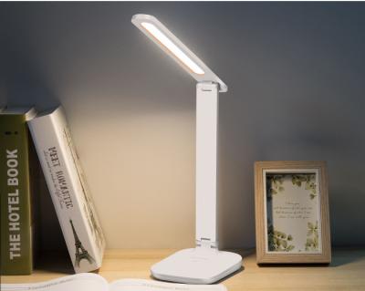 China ABS 2000MAH Study Lamp With Adjustable Brightness , Foldable 7W Desk Reading Lamp for sale