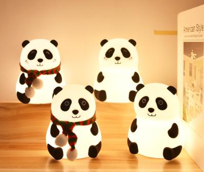 China Certificado ahorro de energía del CE ROHS de Panda Led Table Night Light del silicón en venta
