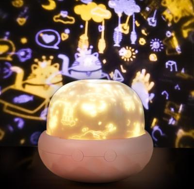 China Mushroom Bedroom LED Night Light , CE ROHS Sky Projection Night Light for sale