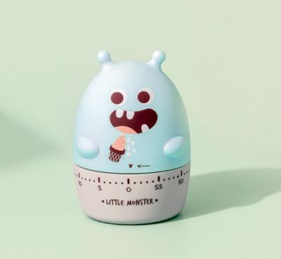 China Rotating ABS Cartoon Kitchen Timer 7*7*9cm environmentally friendly for sale