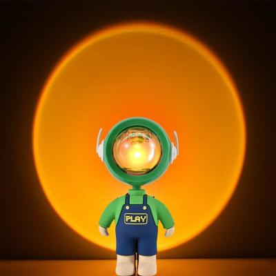 China CE Astronaut Robot Sunset Projector Light For Kids for sale