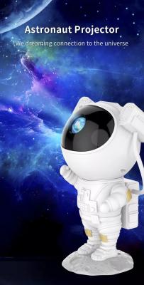 China 360 Degree Rotation Astronaut Design LED Projector Night Light for sale
