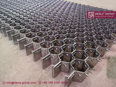 China AISI304 Hexmesh Refractory Lining | 2.0X25 strips | hexagonal hole 2