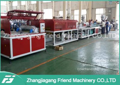 China 100-400kg/H línea de la protuberancia del perfil de la capacidad WPC para la fabricación del marco de puerta en venta