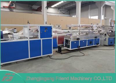 China Energy Saving Plastic Profile Production Line With Infrared Tracking Device for sale