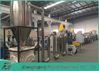China High Output Plastic Film Recycling Machine , Plastic Recycling Equipment for sale