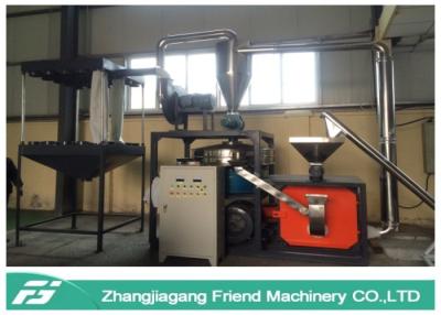 China Soft PVC EVA Material Plastic Pulverizer Machine Lower Power Consumption for sale