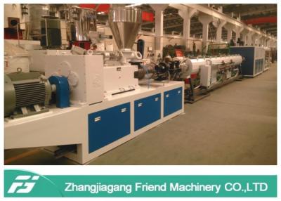 China 110mm Diameter Plastic Pipe Machine High Output CPVC Hard Cable Protection for sale