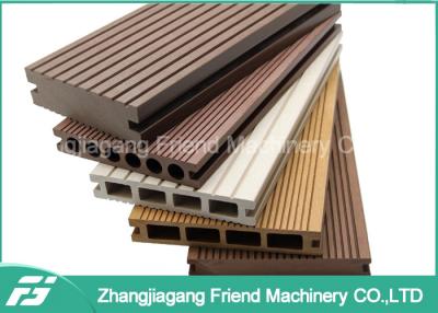 China PE PVC Wood Plastic Composite Extrusion Machine With CE / SGS / TUV Certificate for sale