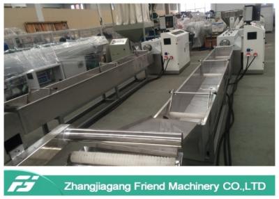 China Plástico da extrusora de único parafuso que recicla a capacidade da máquina 150kg/H do granulador à venda
