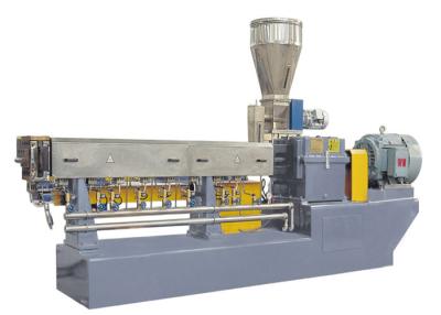 China Parallel Twin Screw Extruder Machine , Pp Extruder Machine 100~500kg/H Capacity for sale