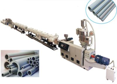 China Plastic PPR PE Pipe Extrusion Line High Efficiency 11-110kw Motor Power for sale