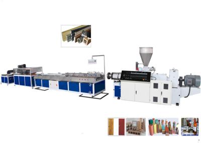 China TPU / TPR / TPE PVC Plastic Profile Making Machine For Ceiling and Decking for sale