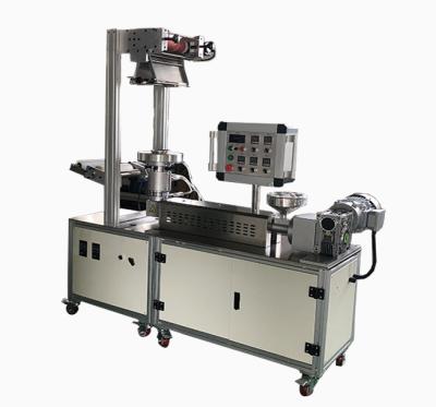China PP PE Plastic Film Extruder And Bolowing Machine , Mini Film Blowing Machine for sale
