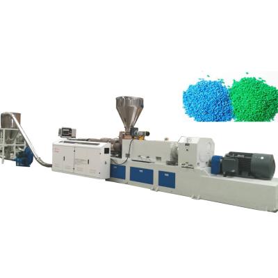 China Línea de granulación gemela máquina de la granulación del PVC del tornillo 550kg/H 10m m en venta