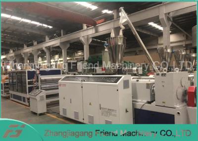 China 1100mm ASA Plastic Profile Production Line  Quantitative Feeding for sale