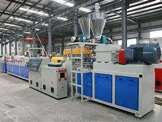 China Plastic Rattan Flat Wire Polyethylene Wpc Extrusion Machine for sale