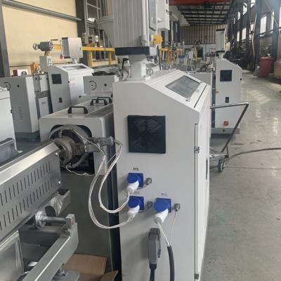 China 150kg/H Plasticization PVC Polyethylen Extrusion Line Single Screw for sale