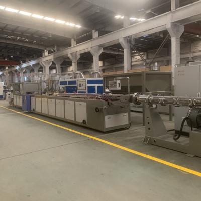 China 300kg/H Capacity PVC Ceiling Panel Extrusion Line 250mm Width for sale