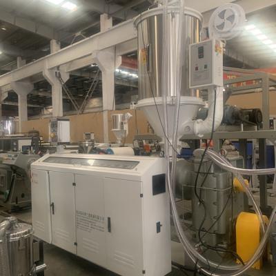China ABB Inverter 400kg/H Plastic Extruder Machine with single screw for sale