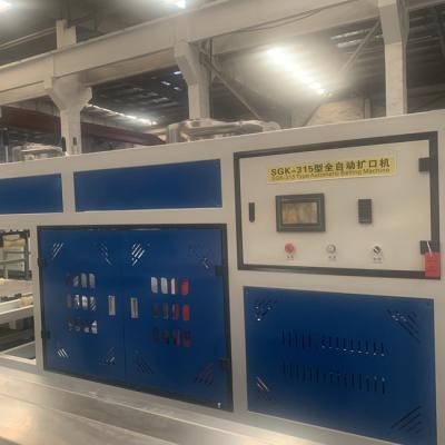 China 350mm PLC Control Pipe Forming Flaring Machine 14Mpa Oil Pressure for sale
